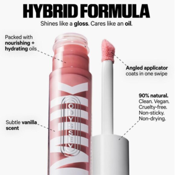 Milk Makeup Odyssey Lip Oil Gloss Creme~DAY TRIP (Warm Brown Shimmer) 6.5ml NIB - Picture 11 of 12